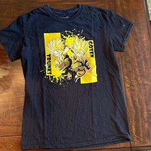 Dragonball Z tee, youth M, black, short sleeve.